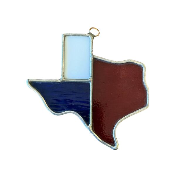 Unknown Other - Stained Glass Mini Texas Wall Hanging 4 inch